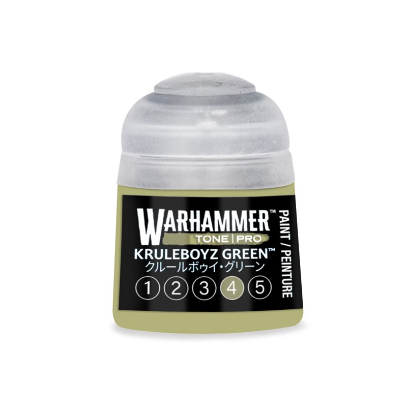 Warhammer Tone Pro Kruleboyz Green 4 12 ml Warhammer Tone Pro Kruleboyz Green 4 12 ml