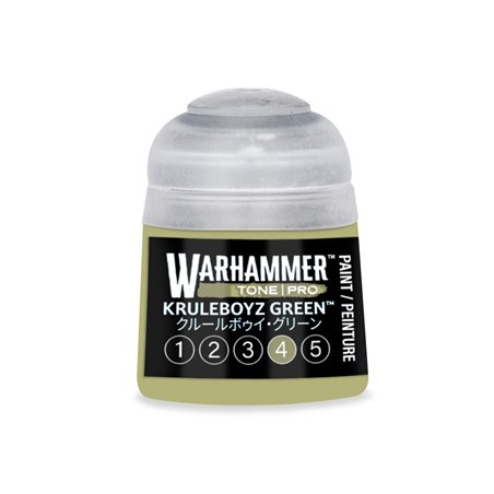 Warhammer  Tone Pro Kruleboyz Green 4 12 ml 
