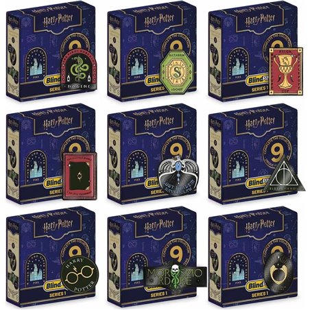 Chapas Esmaltadas Blind Box Mystery - Harry Potter - Pines Sorpresa