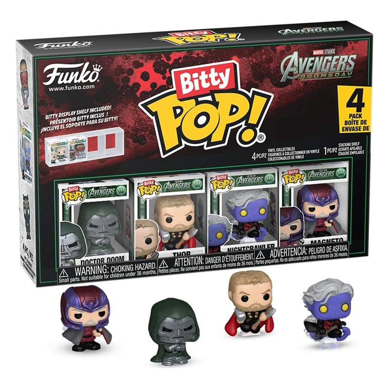Funko Bitty Pop! Vengadores Doomsday Series 2 - Marvel Funko Bitty Pop! Vengadores Doomsday Series 2 - Marvel