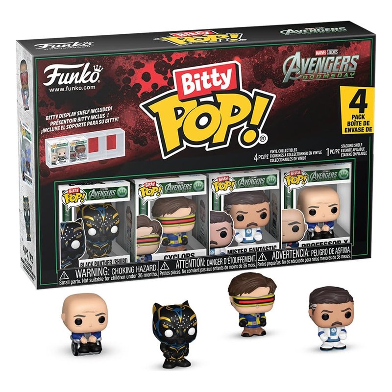 Funko Bitty Pop! Vengadores Doomsday Series 3 - Marvel Funko Bitty Pop! Vengadores Doomsday Series 3 - Marvel