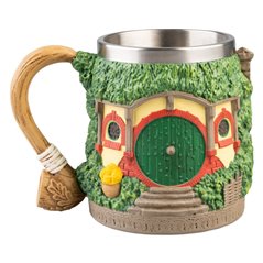 Jarra Esculpida Premium Hobbiton - El Señor de los Anillos