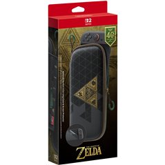 Funda Oficial Nintendo Switch 2 The Legend of Zelda 40 Aniversario + Protector de Pantalla