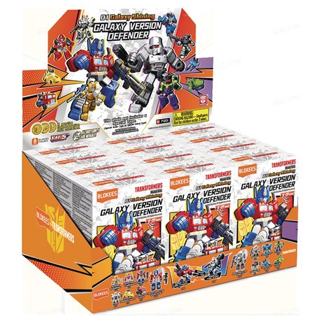 Caja Mystery Defender Version Transformers  01: Shattered Alliance - Figura Blokees