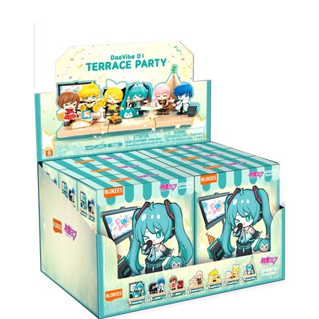 Caja Mystery DaaVibe Series Hatsune Miku: Terrace Party - Figura Blokees
