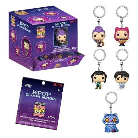 Funko Pop! Llavero Mystery K-Pop Demon Hunters Figura 4 cm