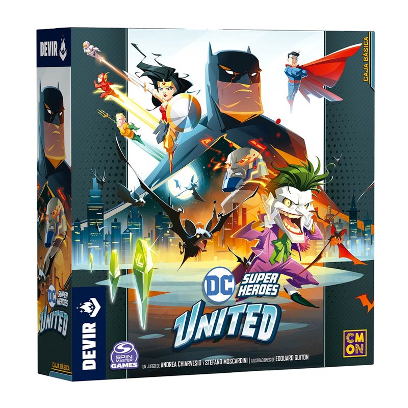 DC Super Heroes United - Juego de Mesa DC Super Heroes United - Juego de Mesa
