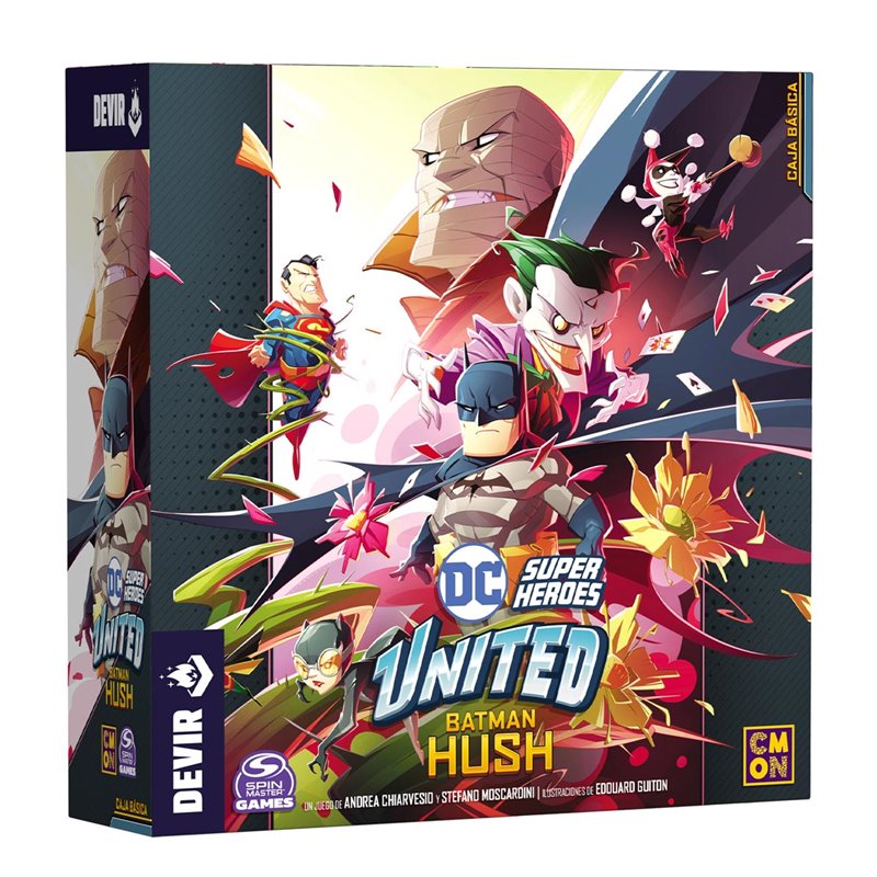 DC Super Heroes United: Hush - Juego de Mesa