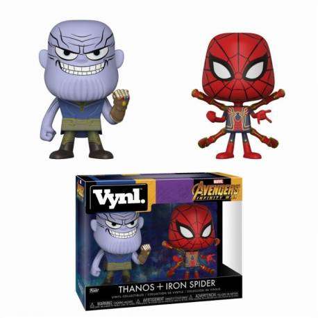 Funko Vynl! Thanos + Iron Spider Figura 10cm