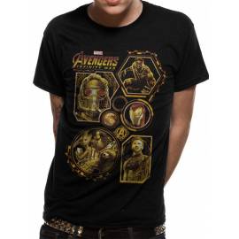 Camiseta Infinity War Personajes - Marvel