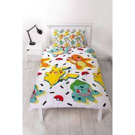 Funda Nórdica Reversible - Pokemon Starters
