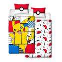 Funda Nórdica Reversible - Pokemon Pikachu & Pokeball