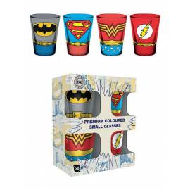 Set Vasos Chupito DC Liga de la Justicia