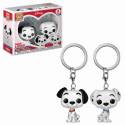 Funko Pop! - Pack Llaveros Pongo & Perdita - Disney
