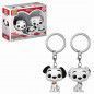 Funko Pop! - Pack Llaveros Pongo & Perdita - Disney