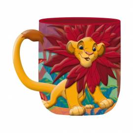 Taza El Rey León Relieve Simba - Disney