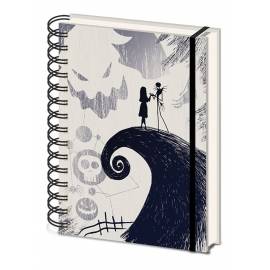 Libreta Pesadilla Antes de Navidad A5 Premium