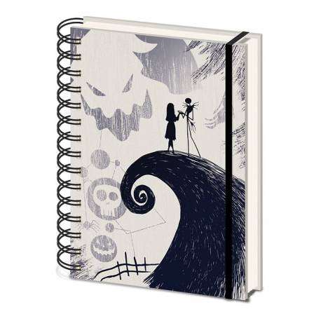 Libreta Pesadilla Antes de Navidad A5 Premium