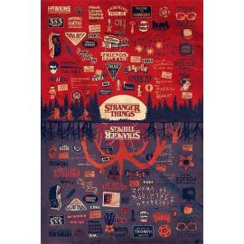 Maxi Poster Upside Down - Stranger Things 3