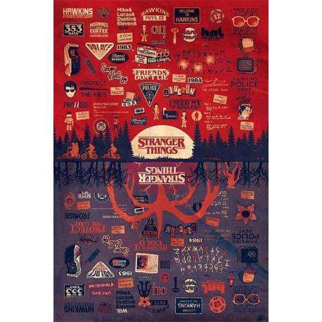 Maxi Poster Upside Down - Stranger Things 3 Maxi Poster Upside Down - Stranger Things 3