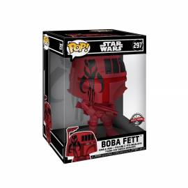 Funko Pop! - Boba Fett (Red) - Star Wars Super Sized 10"