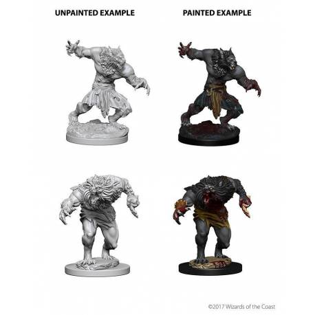 Werewolves - Miniatura Dungeons and Dragons Werewolves - Miniatura Dungeons and Dragons
