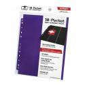 Ultimate Guard 18-Pocket Pages Side-Loading 10 Unidades Morado