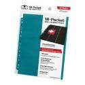 Ultimate Guard 18-Pocket Pages Side-Loading 10 Unidades Azul Gasolina