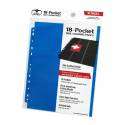 Ultimate Guard 18-Pocket Pages Side-Loading 10 Unidades Azul